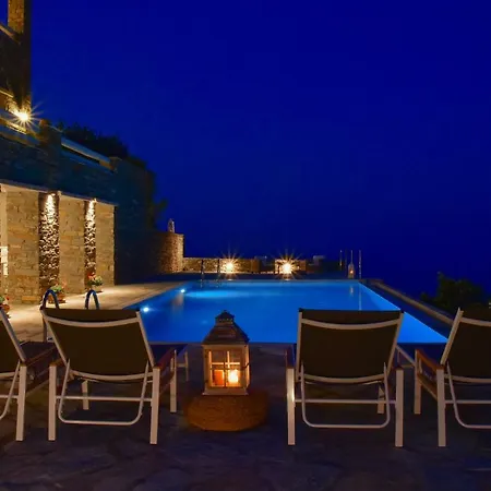 Βίλα Helios - Spacious With Infinity Pool Ellinika (Kea)